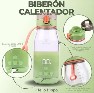 Calienta biberones Hello Hippo - NUEVO