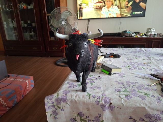 Toro de los 80, restaurado