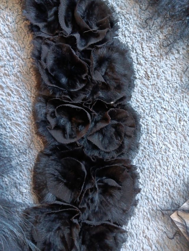 Cuellos Piel Natural - Negro y Marrón