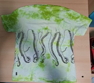 T-shirt Octopus Verde Tg M