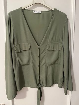 Blusa Brownie verde oliva - Talla S-M