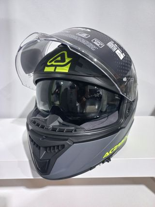 Casco Acerbis Krapon Gris/Amarillo