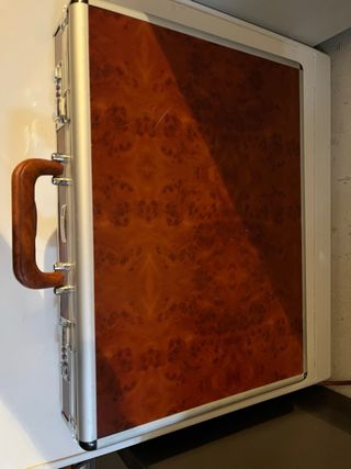 Valigetta Kronengerg legno metallo