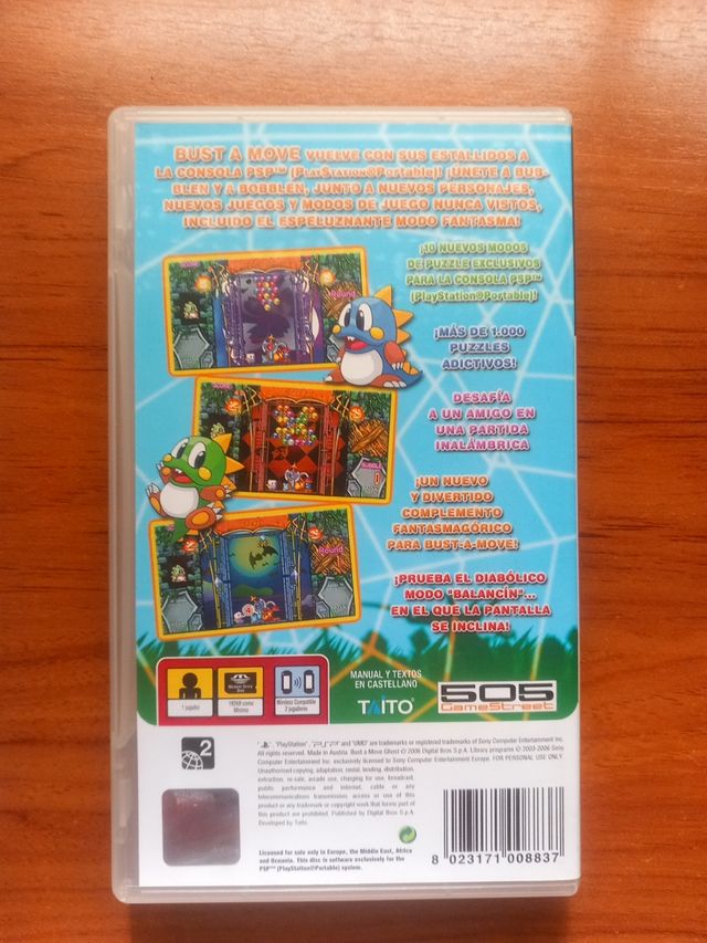PSP Bust-A-Move Ghost Completo