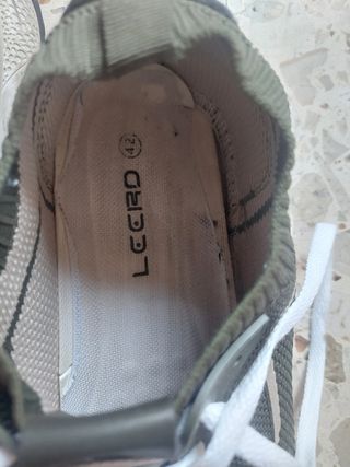 Scarpe sportive Leerd verde oliva