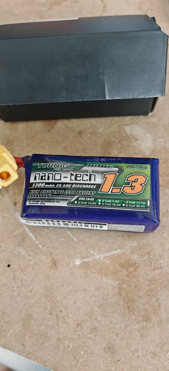 Batería Lipo Turnigy Nano-Tech 1300mAh