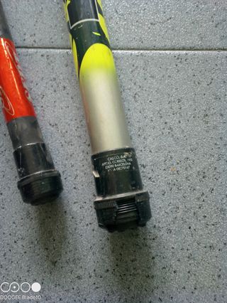  2 Cañas de pescar Okuma(( 1 carrete))