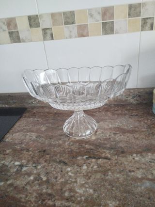 Frutero cristal vintage