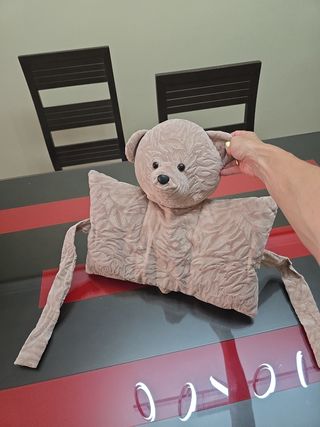 Cojín peluche oso