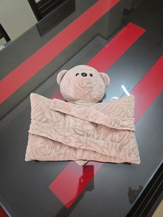 Cojín peluche oso