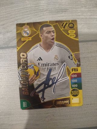 Carta Adrenalyn Mbappe Real Madrid