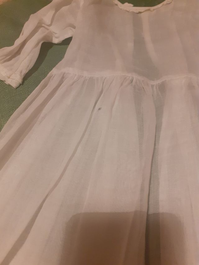 Vestido bebé antiguo
