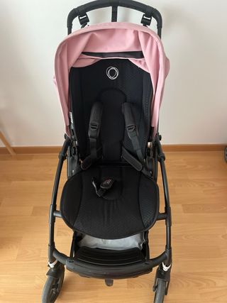 Bugaboo Bee 6 rosa + capazo + capota rosa