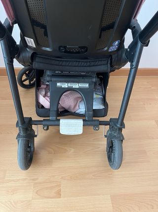 Bugaboo Bee 6 rosa + capazo + capota rosa