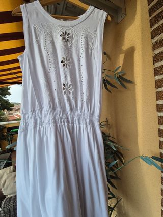 Vestido blanco Desigual