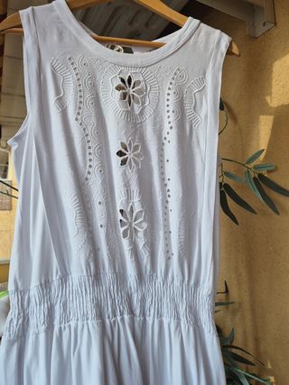 Vestido blanco Desigual