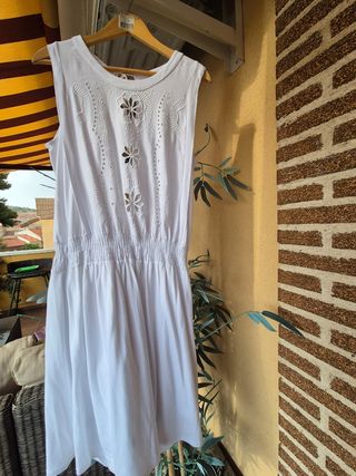 Vestido blanco Desigual