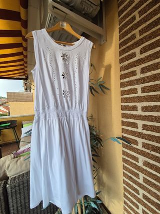 Vestido blanco Desigual