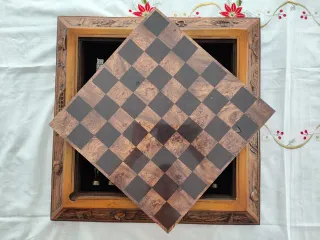 Ajedrez Diario Tarragona: Madera tallada