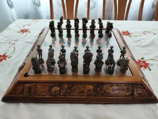 Ajedrez Diario Tarragona: Madera tallada