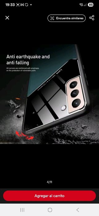 Funda Samsung S21 Ultra - Piel sintética