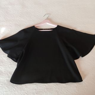 Crop Top  Negro Zara