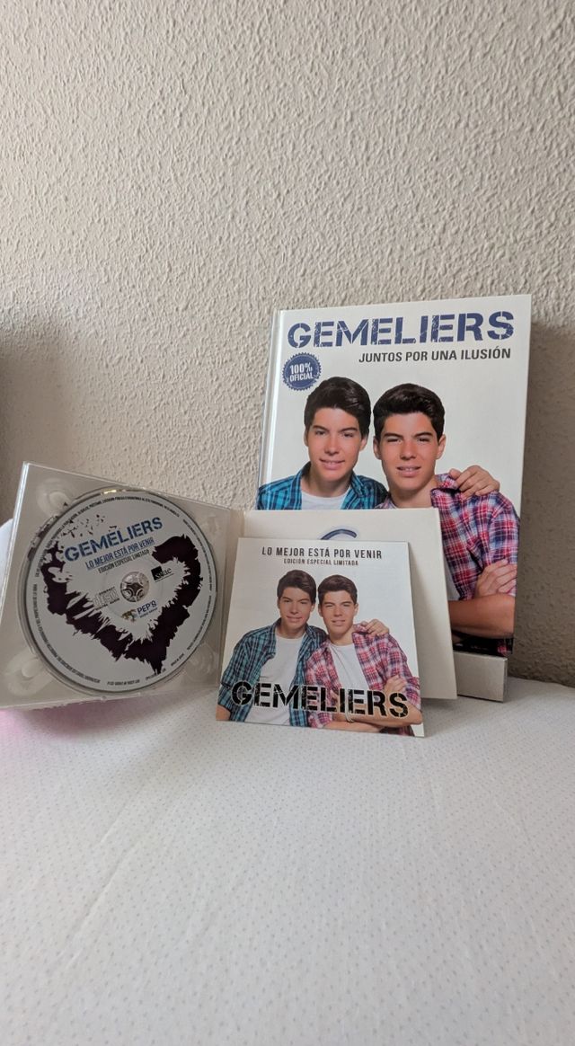 Libro e disco ufficiale di "Gemeliers"