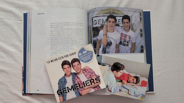 Libro e disco ufficiale di "Gemeliers"