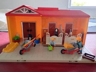 Establo Playmobil Caballos