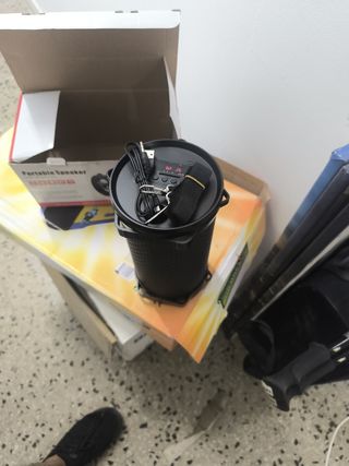 Altavoz Portátil Grande - Negro