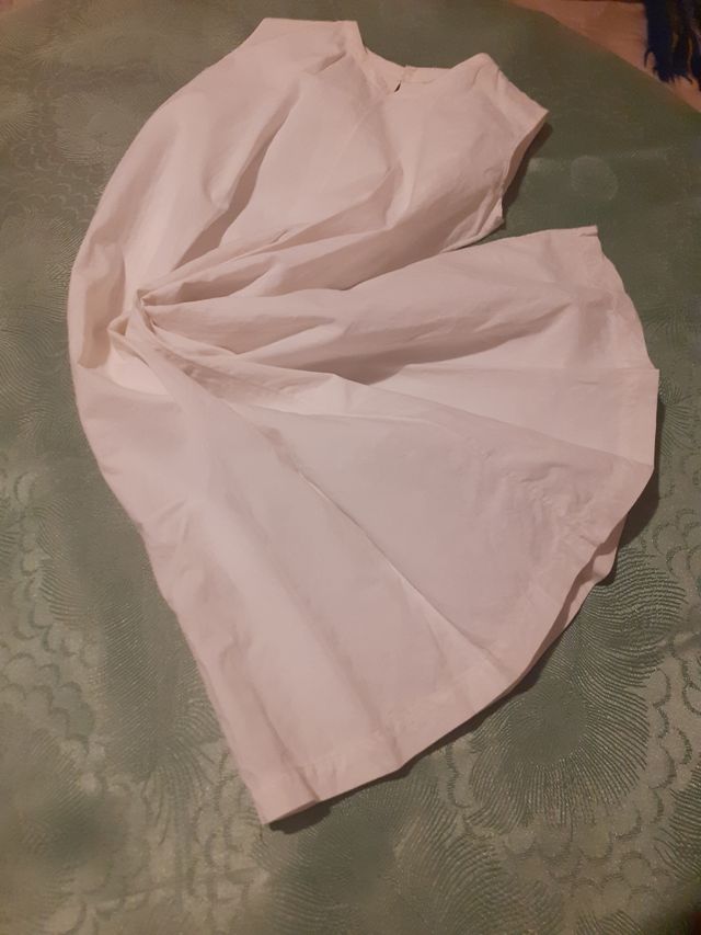 Vestido blanco niña antiguo