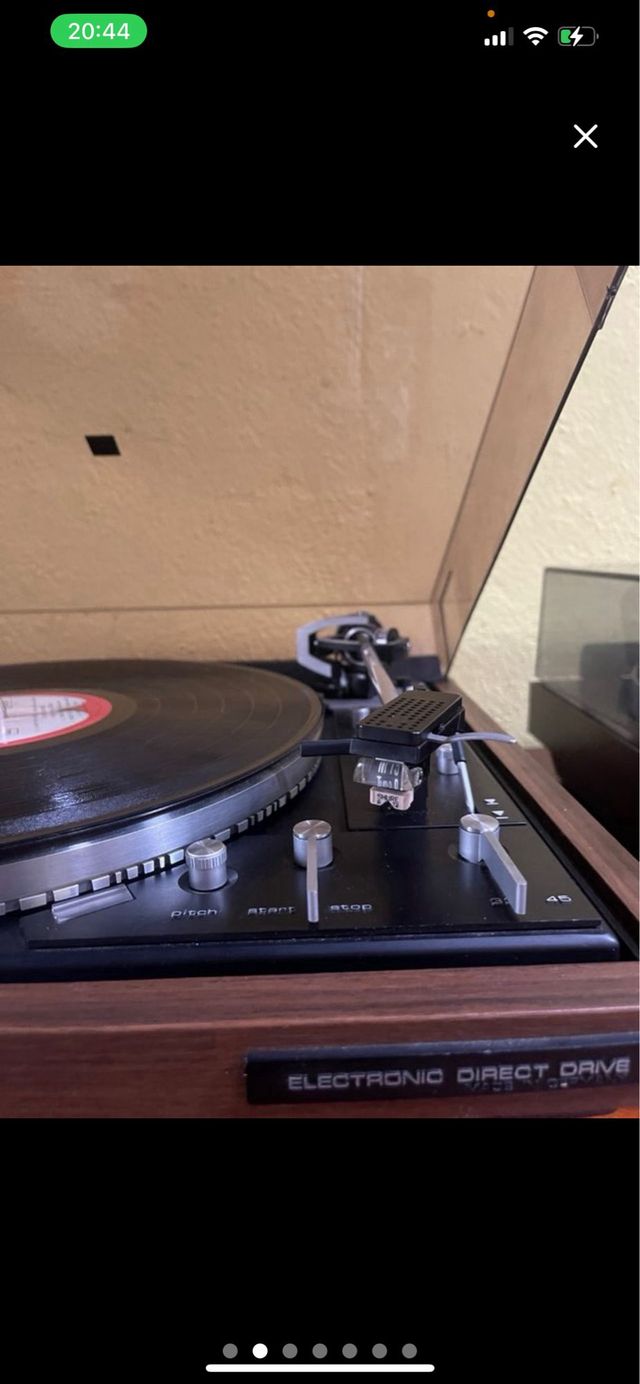 Tocadiscos Dual 721 vintage