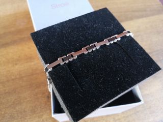 Bracciale Stroili uomo - acciaio nero argento