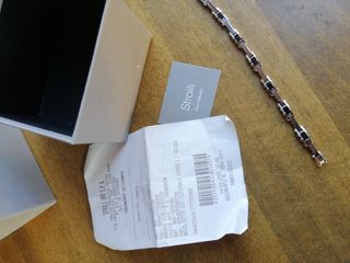 Bracciale Stroili uomo - acciaio nero argento