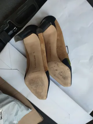 Manolo Blahnik Zapatos - Marrón y Verde