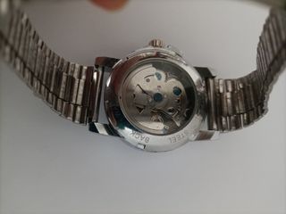 Relógio automático mostrador esqueleto Winner