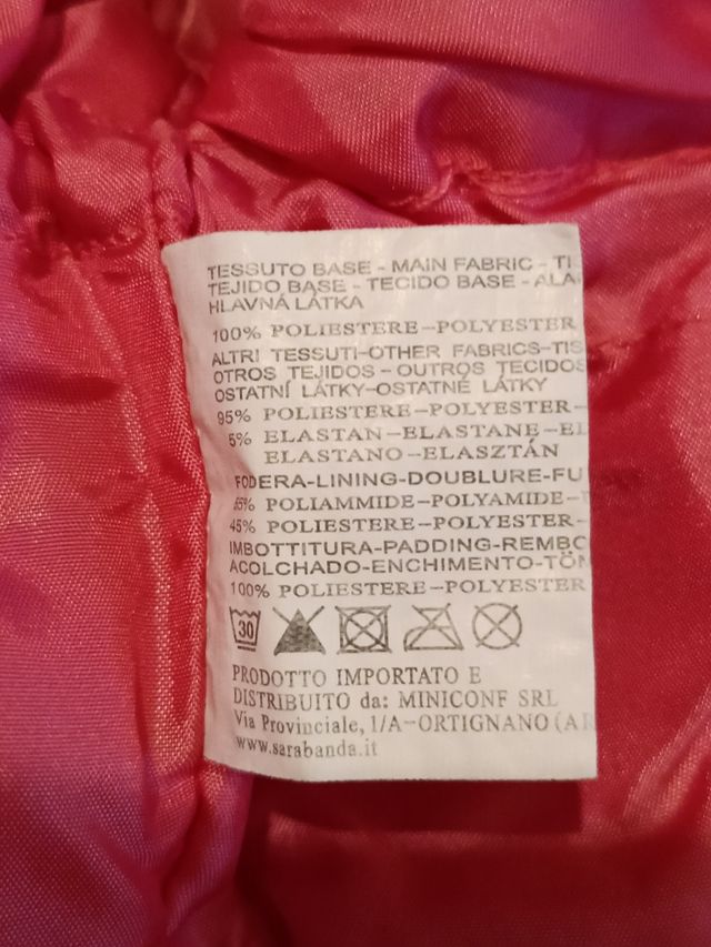 Smanicato neonata Sarabanda