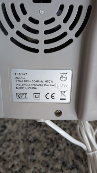 Robot cocina Philips HR7627/02 - 650W