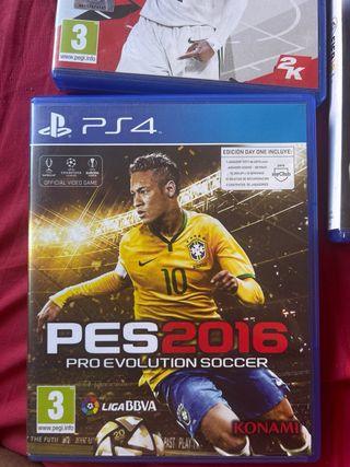 PS4: NBA 2K18, FIFA 18, PES 2016