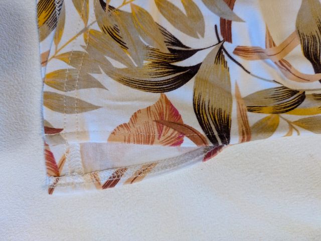 Maglia donna fiori - bianca e arancione