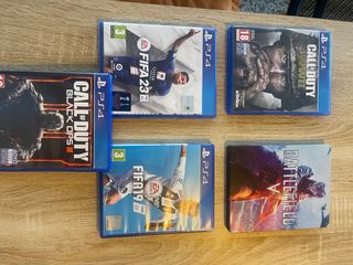 PS4 (PlayStation 4) camuflaje + juegos