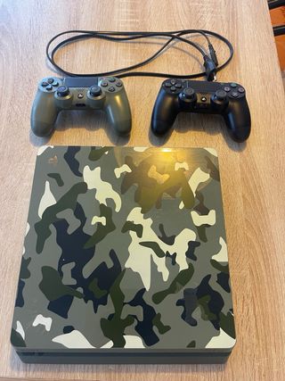 PS4 (PlayStation 4) camuflaje + juegos
