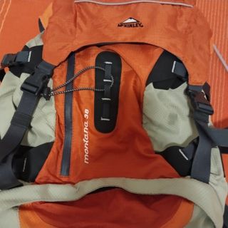 Mochila McKinley 40L - Naranja/Beige