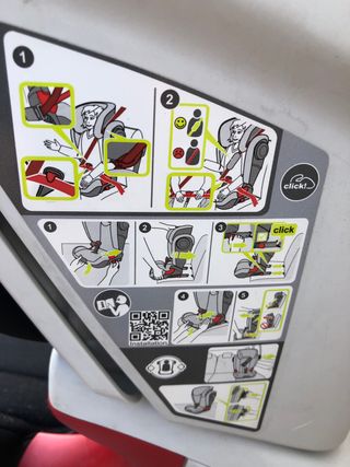 Silla coche Britax Römer con isofix