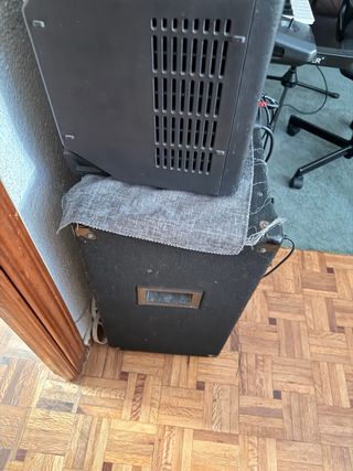 Yamaha EMX212S + Bajo Harley Benton