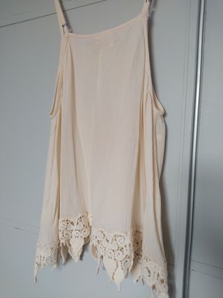 Nüd Top rosa de verano talla M/L con etiqueta