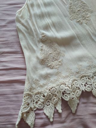 Nüd Top rosa de verano talla M/L con etiqueta