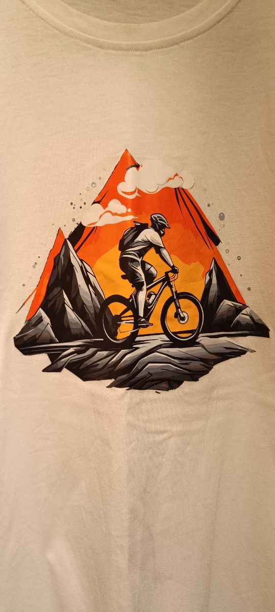 Camisetas con estampados motivos bici de montaña