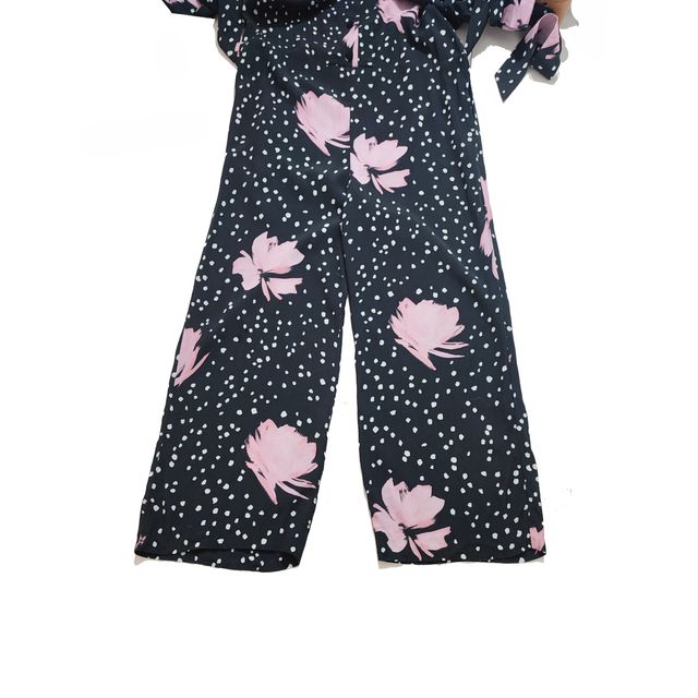 Uterqüe/ Mono tobillero seda estampada T:S