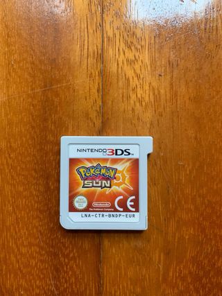 Nintendo 3DS Pokémon Sol - Juego Completo